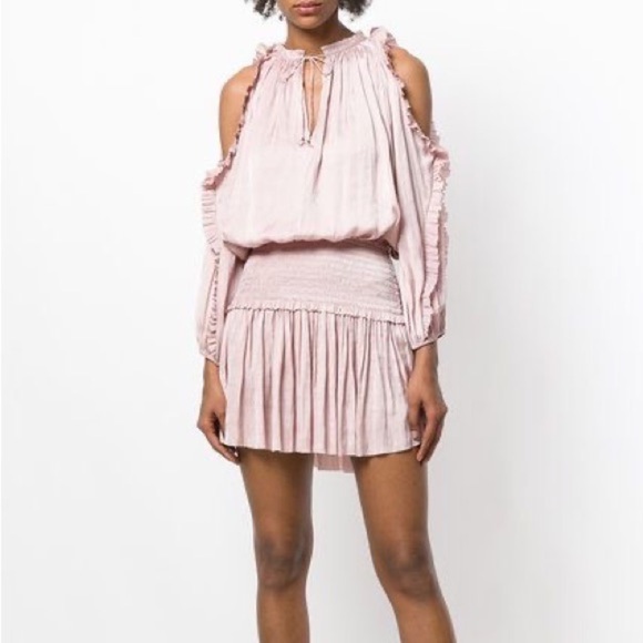 Ulla Johnson Isla Dress in Rose Size 2 - Picture 4 of 11